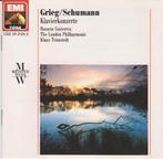 GRIEG SCHUMANN Klavierkonzerte CD GUTIERREZ TENNSTEDT EMI, Ophalen of Verzenden, Romantiek, Zo goed als nieuw, Orkest of Ballet