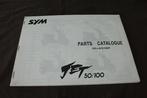 SYM 50/100 G5J G100P scooter parts catalogue, Fietsen en Brommers, Handleidingen en Instructieboekjes, Ophalen of Verzenden, Gebruikt