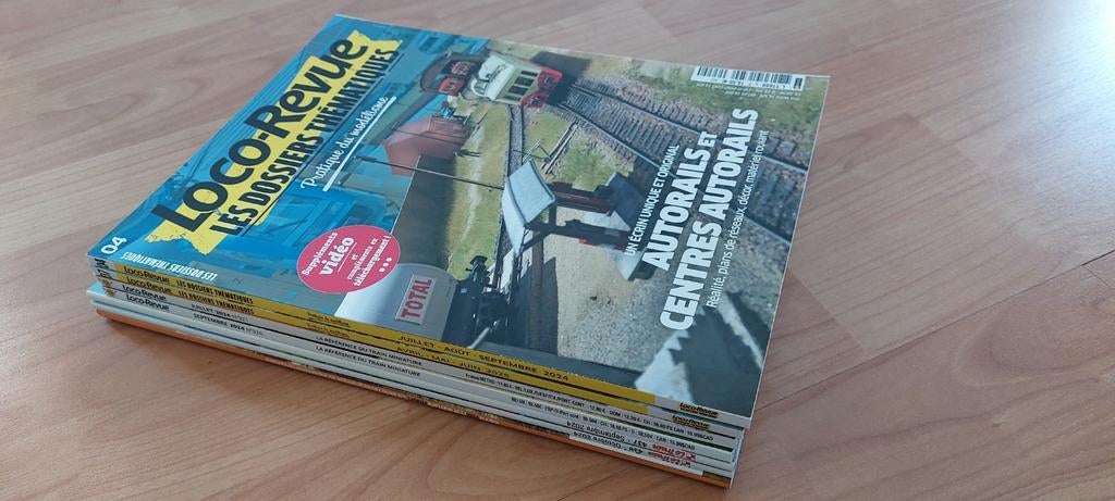 Kavel Frans talige modelspoor magazines Loco Revue, Le Train, Boeken, Tijdschriften en Kranten, Ophalen of Verzenden, Zo goed als nieuw