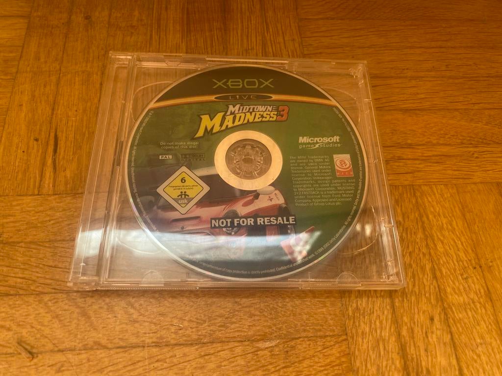 XGame: Midtown Madness 3 (XBOX), Spelcomputers en Games, Avontuur en Actie, Vanaf 18 jaar, 1 speler, Ophalen of Verzenden