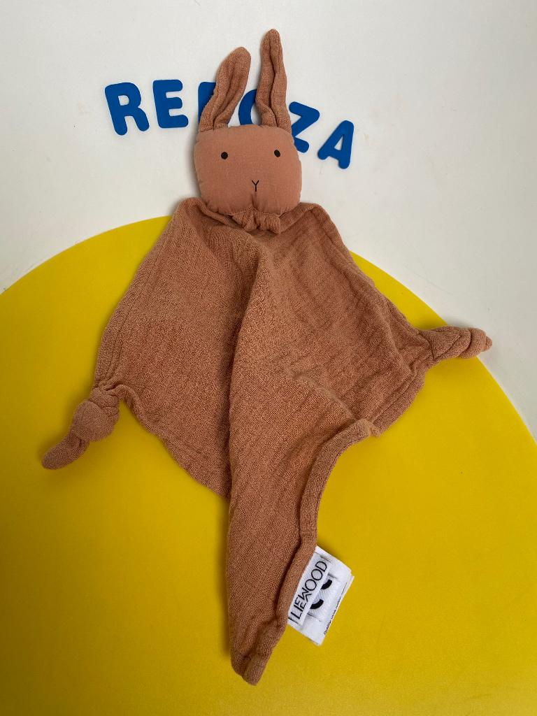 188 Liewood doekje konijn bruin, Ophalen of Verzenden, Konijn