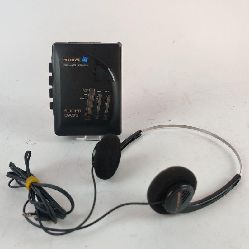 AIWA HS-G21 WALKMAN Baladeur Stereo Cassette Player Vintage
