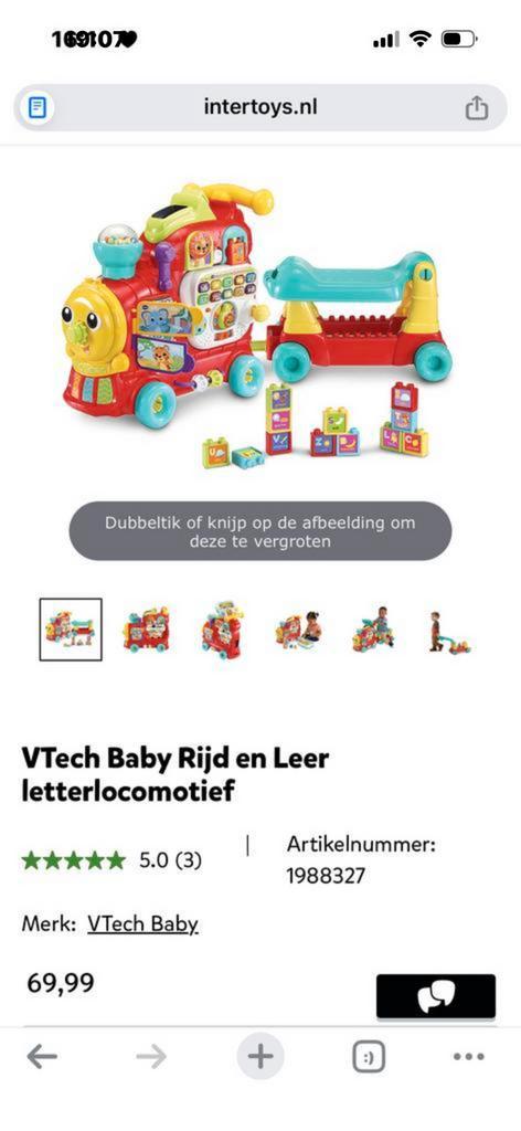 Vtech, Ophalen, Zo goed als nieuw, 6 maanden tot 2 jaar