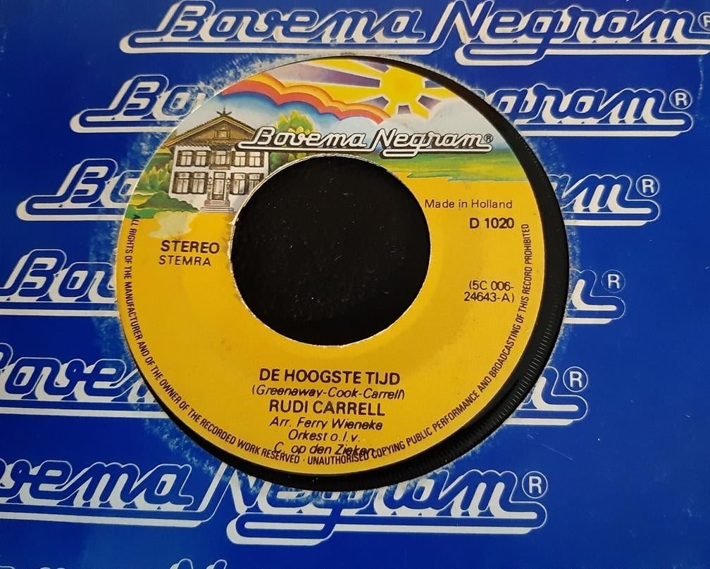 Rudi Carrell – De Hoogste Tijd, Cd's en Dvd's, Gebruikt, Verzenden, 7 inch, Single