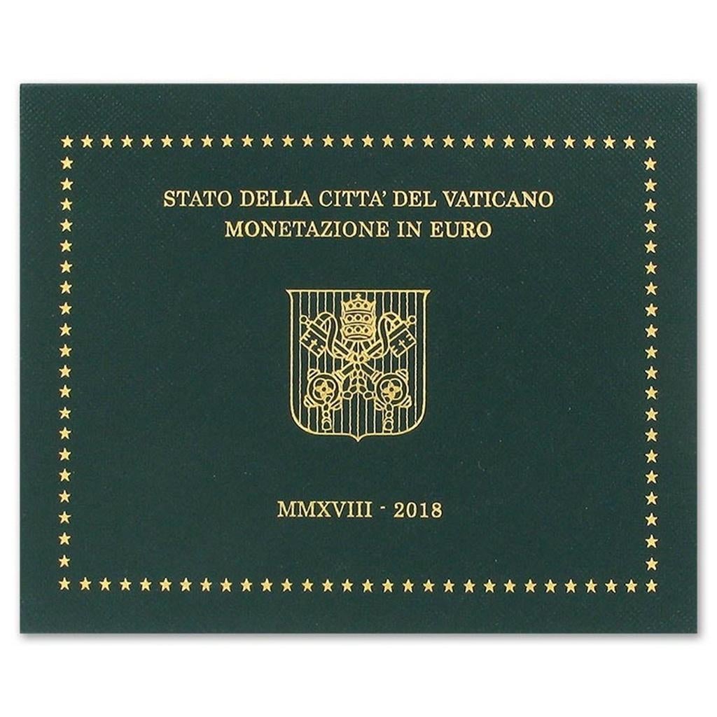 BU set Vaticaan 2018 Blister - 1 cent tm 2 euro, Ophalen of Verzenden, Vaticaanstad, Overige waardes, Setje