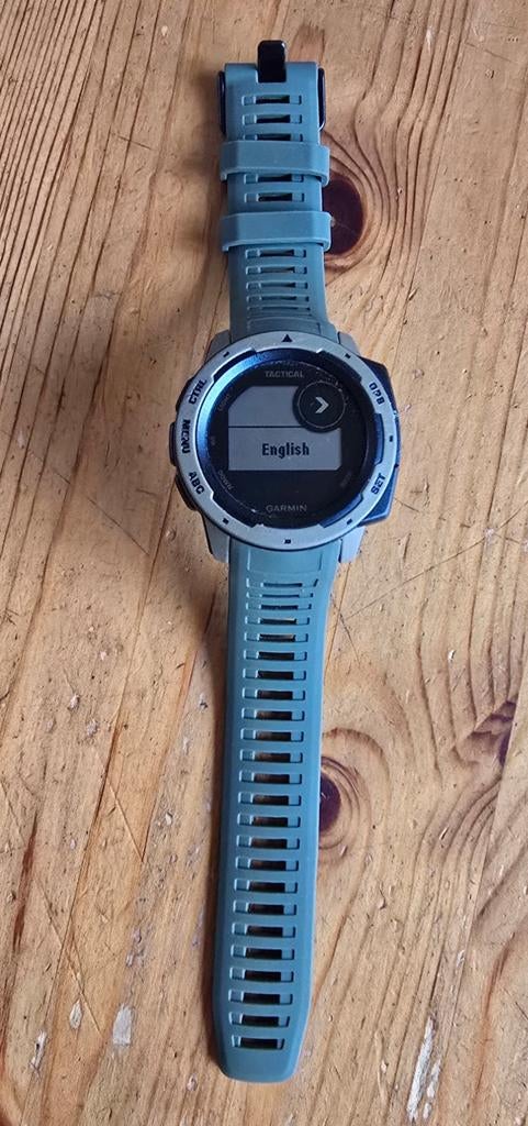 Garmin Instinct Tactical (groen - outdoorstyle), Sieraden, Tassen en Uiterlijk, Sporthorloges, Gebruikt, Garmin Instinct Tactical