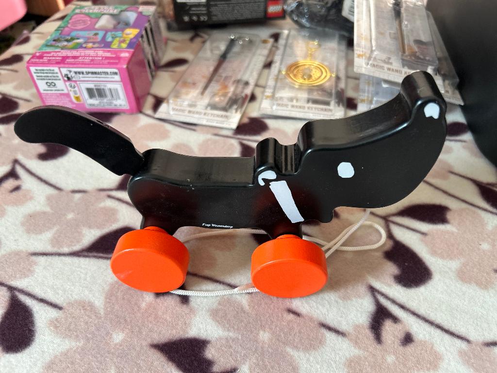 Houten Takkie HEMA loop figuur hond, Kinderen en Baby's, Speelgoed | Houten speelgoed, Ophalen of Verzenden, Zo goed als nieuw