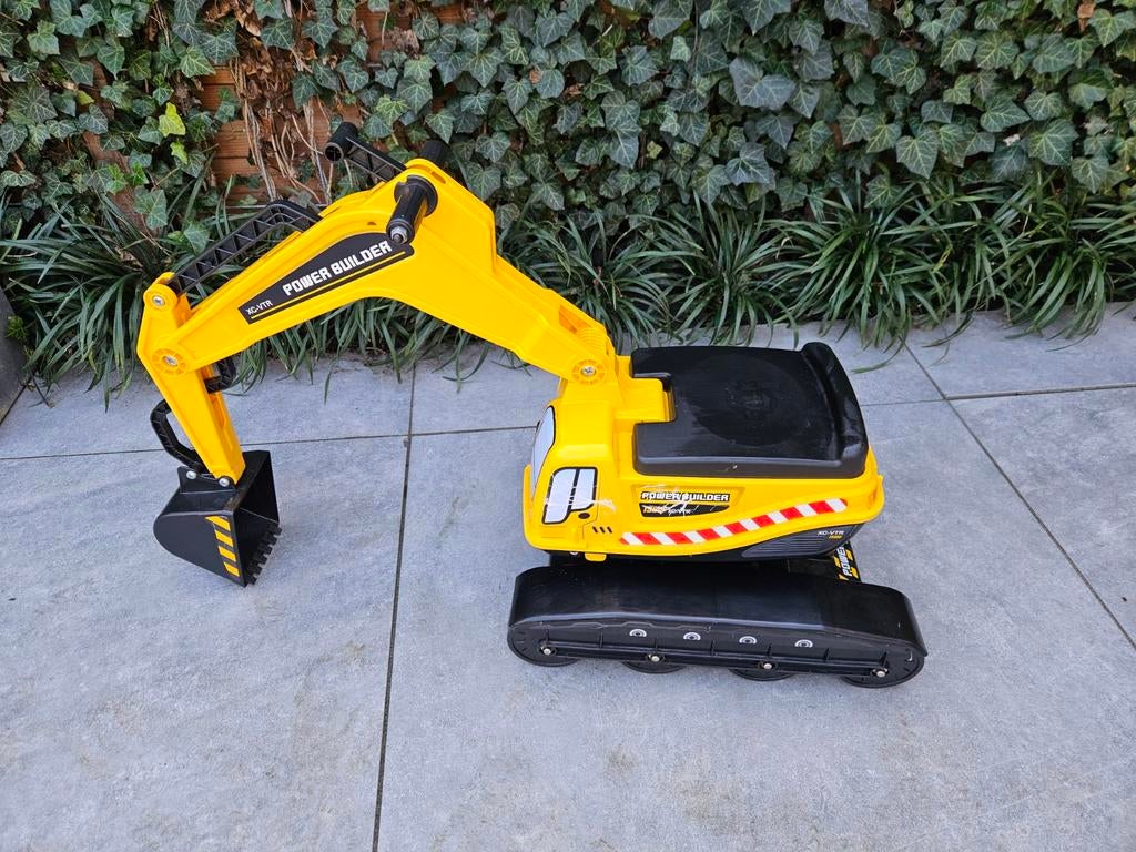 Falk Power Builder Graafmachine met 360 Roterende Cabine, Kinderen en Baby's, Speelgoed | Buiten | Voertuigen en Loopfietsen, Ophalen