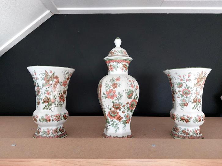 Bareuther Waldsassen Bavaria Germany Vazen Set, Antiek en Kunst, Antiek | Vazen, Ophalen of Verzenden