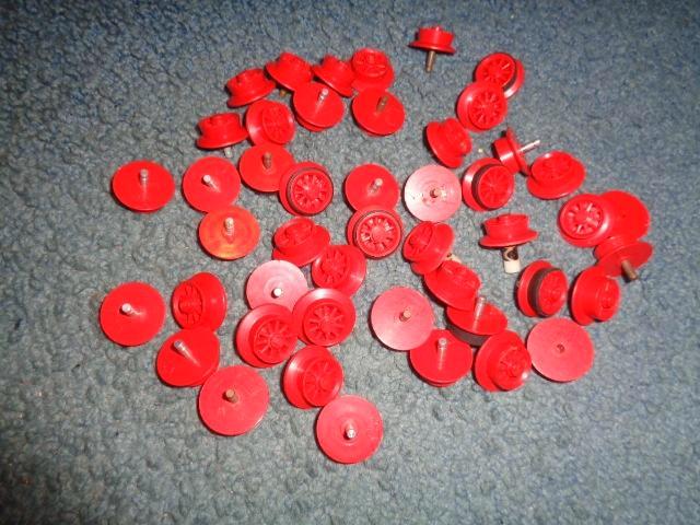 Partij P284=Lego trein wielen, Kinderen en Baby's, Speelgoed | Duplo en Lego, Gebruikt, Lego, Losse stenen, Ophalen of Verzenden