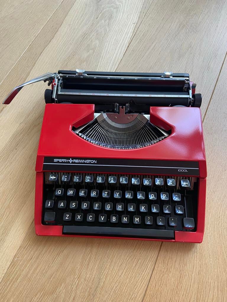Sperry Remington Idool typemachine vintage, Diversen, Typemachines, Ophalen, Gebruikt