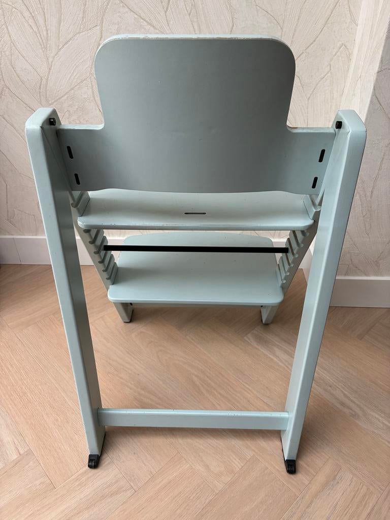 Kidsmill Up Groeistoel - Lichtblauw, Ophalen, Gebruikt, Meegroeistoel, Aanschuifbaar