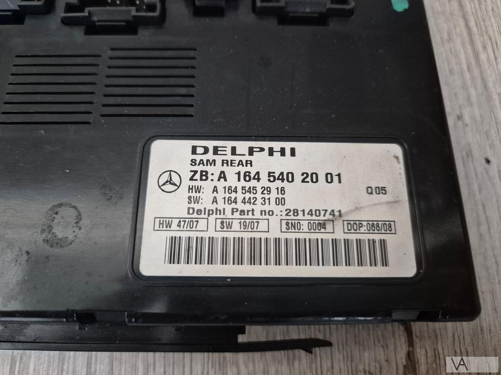 SAM module achter Mercedes ML W164 / R W251 a1645402001 €400, Gebruikt, -, Ophalen of Verzenden, -