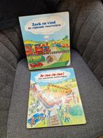 2 oude Zoek & Vind rijdende voertuigen  + Ta-toe-ta-toe!, Ophalen of Verzenden, Gelezen, Onbekend, Fictie algemeen