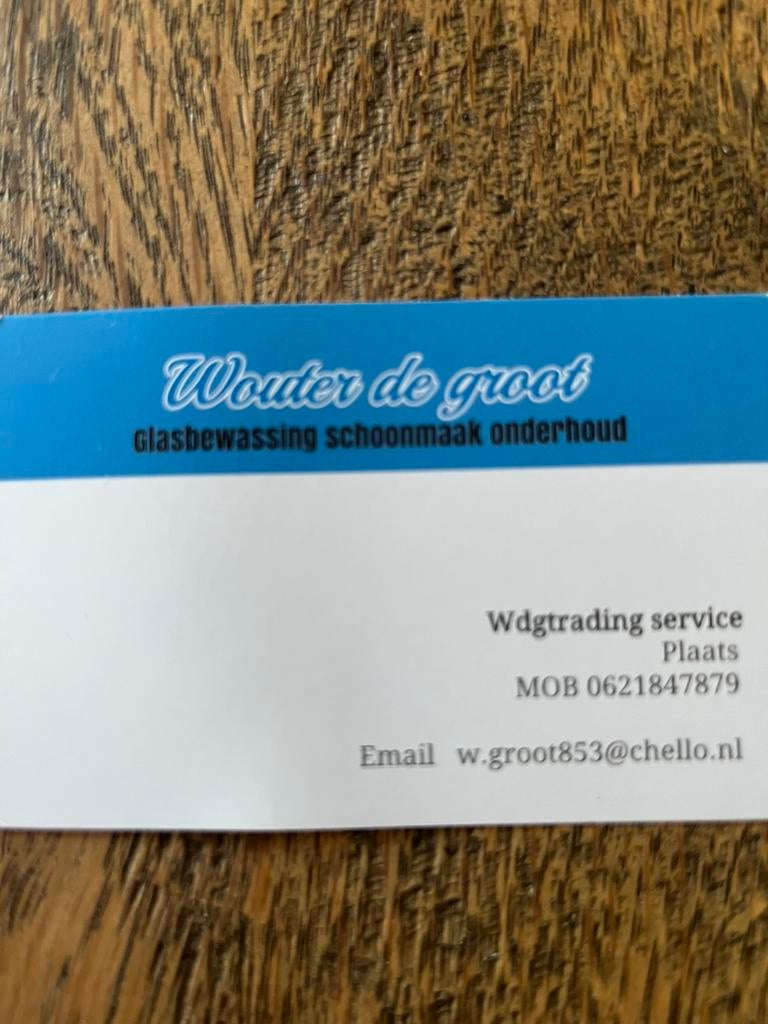 Glazenwasser regio Vlaardingen Rotterdam Maassluis Rozenburg, Schoonmaken bedrijfsruimte