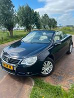 *update* dak gerepareerd! VW EOS 2,0 ltr 16v 2004 cabriolet, Voorwielaandrijving, Cabriolet, Blauw, Leder