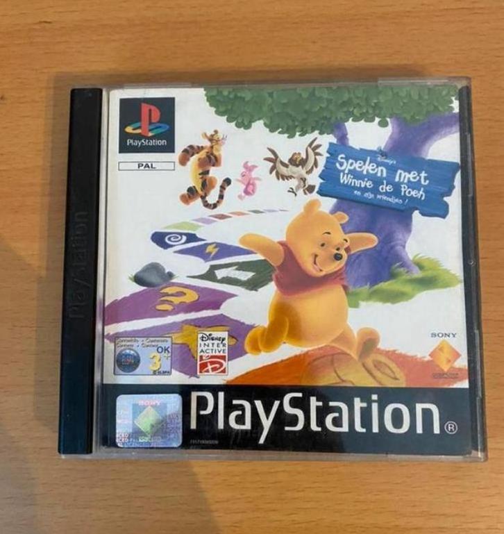 Spelen met winnieh de poeh en zijn vriendjes, Spelcomputers en Games, Games | Sony PlayStation 1, Zo goed als nieuw, 1 speler