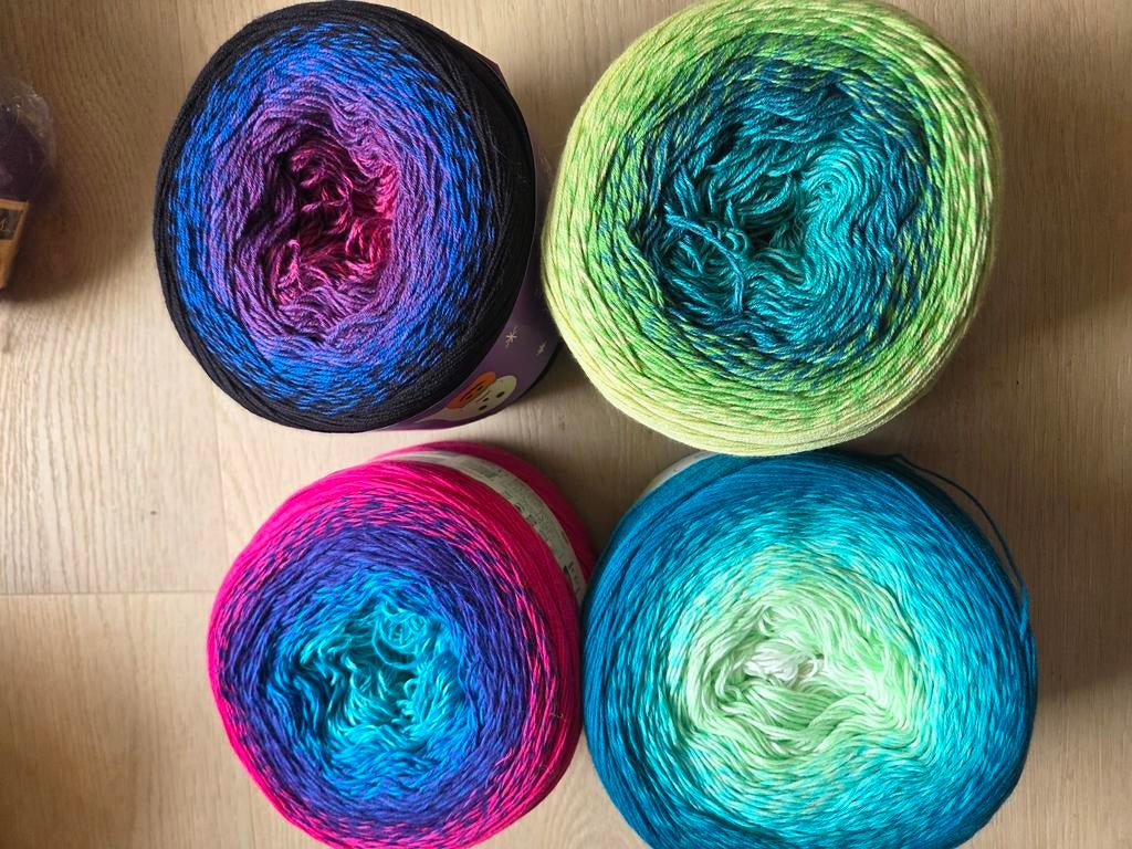 Verloopgaren - Hobbii Twister & Cotton Kings, Ophalen of Verzenden, Nieuw, Breien of Haken, Wol of Garen