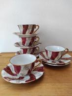 Astoria mokka / espresso kop en schotels set 10 dlg, Verzamelen, Ophalen of Verzenden, Gebruikt, Porselein, Kop en/of schotel