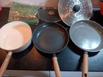 Green pan koekenpannen, Ophalen of Verzenden, Zo goed als nieuw, Rvs, Koekenpan of Braadpan