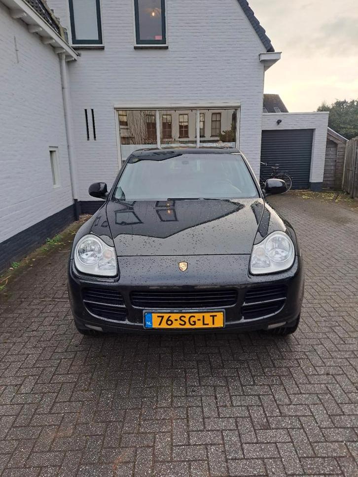 Porsche Cayenne 3.2 Tiptronic S 2006 Zwart  Groen Metallic, Auto's, Porsche, Bedrijf, Cayenne, Benzine, G, SUV of Terreinwagen