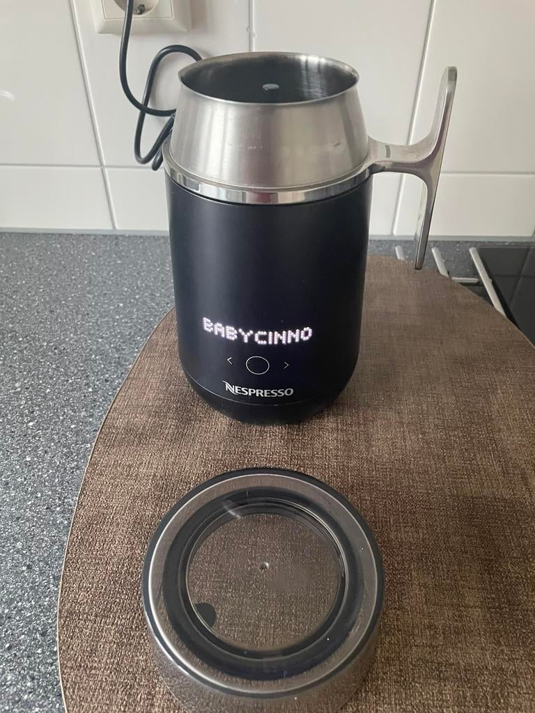 Nespresso Barista melkopschuimer / receptenmaker, Witgoed en Apparatuur, Melkopschuimers, Gebruikt, Ophalen