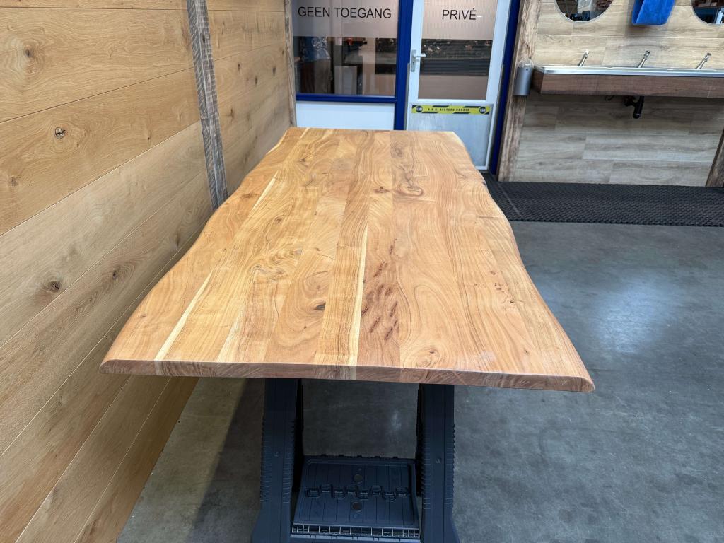 AANBIEDING Acacia Tafelblad 220x94cm  Direct meenemen  Op=Op, Hout@hameren.nl, Hertog van beijerenstraat 2a, Van Hameren hout BV