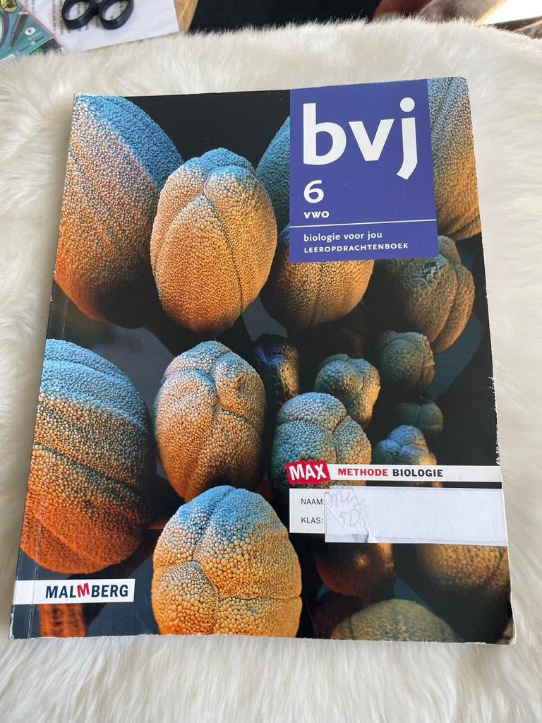 Bvj 6 vwo biologie voor jou leeropdrachtenboek, Ophalen of Verzenden, Beta, Gelezen, WO