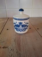 Brocante delfs blauw zalfpotje Bepanthen Schoonhoven Holland, Antiek en Kunst, Curiosa en Brocante, Ophalen of Verzenden