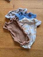 Hema meegroei rompers 4 stuks bamboe maat 50-56, Ophalen of Verzenden, Gebruikt, Maat 50