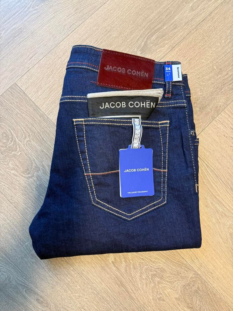 Jacob Cohen 34 Nick 622 stretch blauw NIEUW, Verzenden, Nieuw, Blauw, W33 - W34 (confectie 48/50)