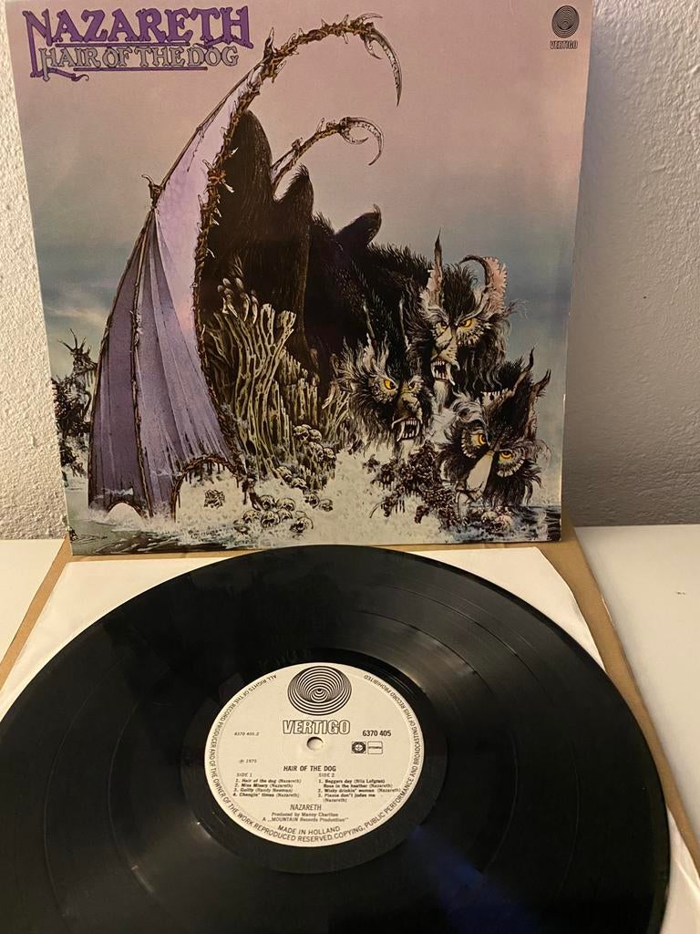 Nazareth – Hair Of The Dog (NL 1975 Vertigo swirl), Ophalen of Verzenden, Gebruikt