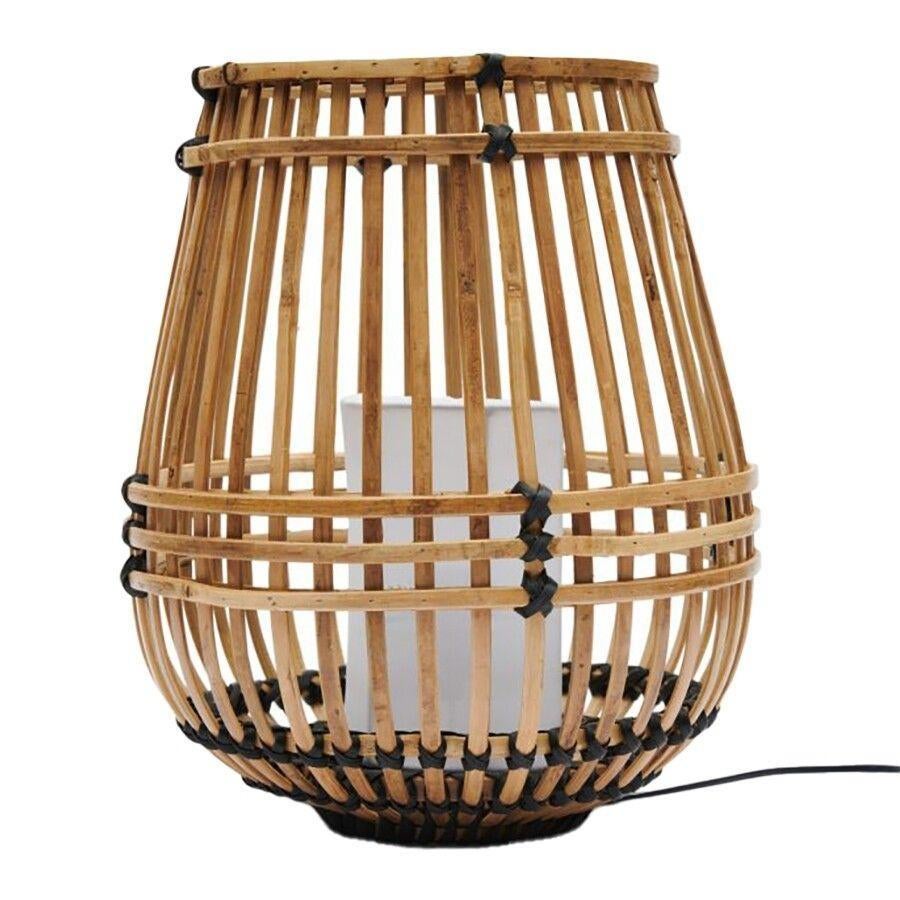 Te koop gevraagd Riviera Maison Tafellamp San Carlos, Ophalen, Zo goed als nieuw, Stof, Minder dan 50 cm