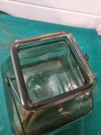 windlicht vintage gefumeerd van rookglas gemerkt, Ophalen of Verzenden, 'T Olde Gre-j, Info@toldegrej.nl, Endepoelstraat 20f Didam