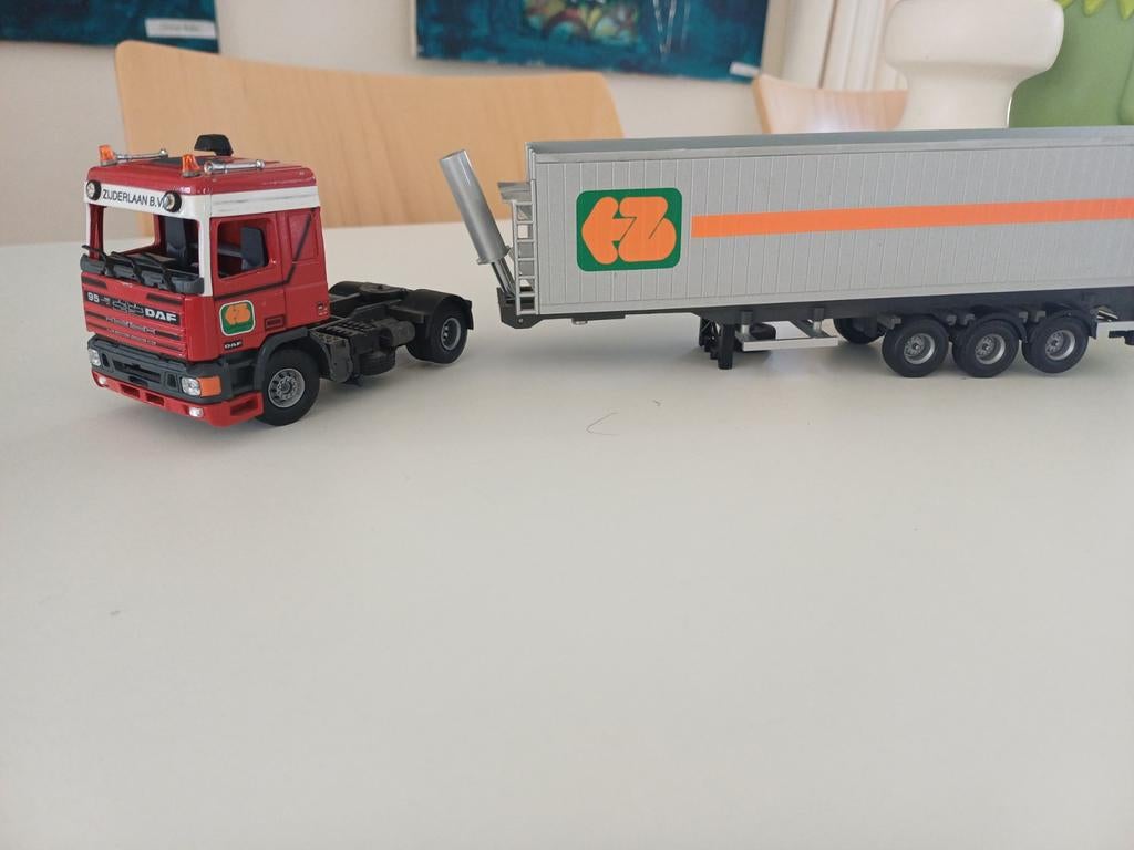 Tekno DAF 95 vrachtwagen schade, Ophalen of Verzenden, Gebruikt, Bus of Vrachtwagen, Tekno