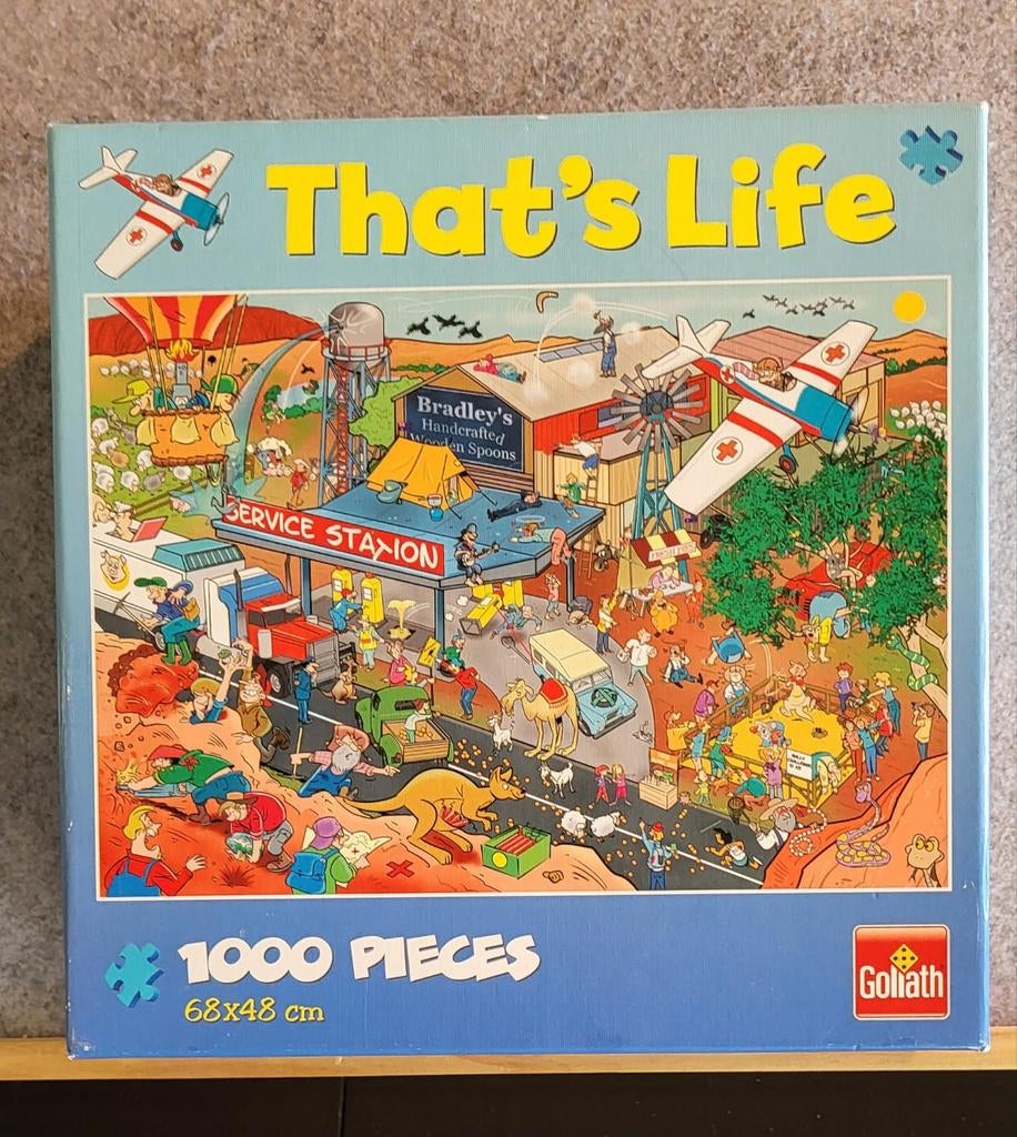 Puzzel that's life 1000 stukjes, Ophalen, 500 t/m 1500 stukjes, Zo goed als nieuw