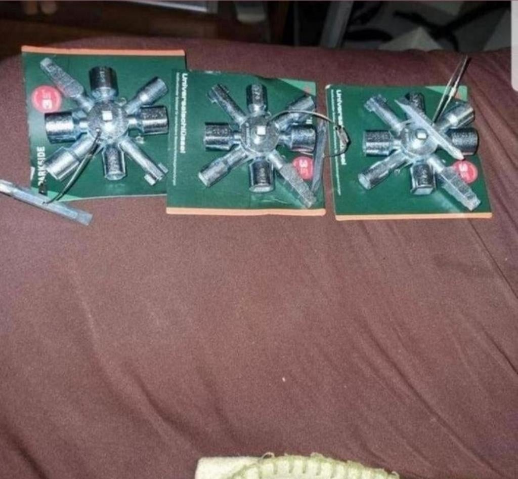 Schakelkastsleutel Voor alle standaard schakelkasten €9,95, Ophalen of Verzenden, Nieuw