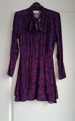 Shoeby Paarse Bloemenprint Jurk Maat S, Kleding | Dames, Jurken, Paars, Ophalen of Verzenden, Zo goed als nieuw, Shoeby