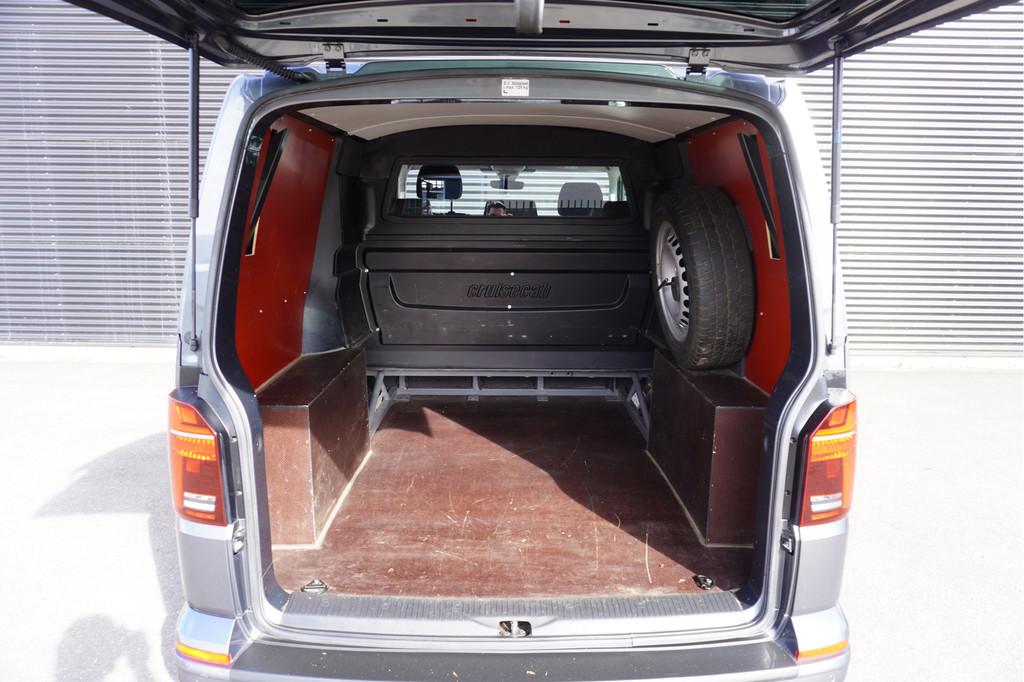 Volkswagen Transporter 199pk Automaat 4x4 Bulli Dubbele cabi, Auto's, Automaat, Gebruikt, Euro 6, 4 cilinders