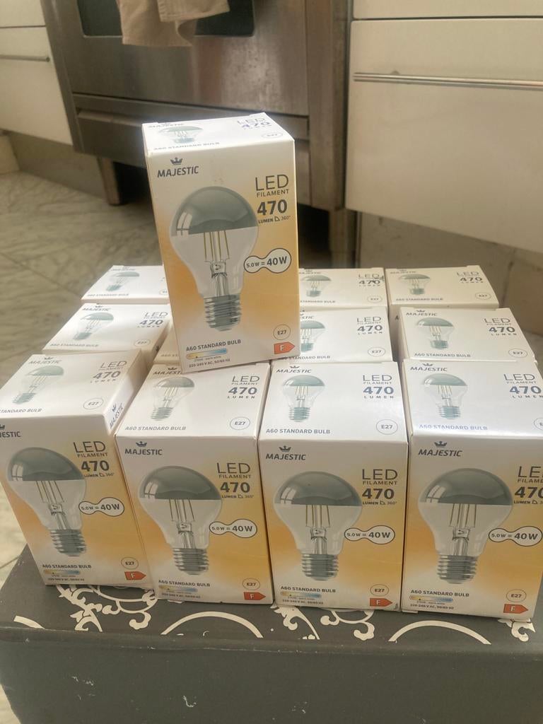 13 gloednieuwe peertjes led, normale fitting, Huis en Inrichting, Lampen | Hanglampen, Ophalen of Verzenden, Nieuw, Minder dan 50 cm
