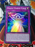 Mirage Mirror Force - Super Rare LEDE - Yu-Gi-Oh, Ophalen of Verzenden, Zo goed als nieuw, Foil