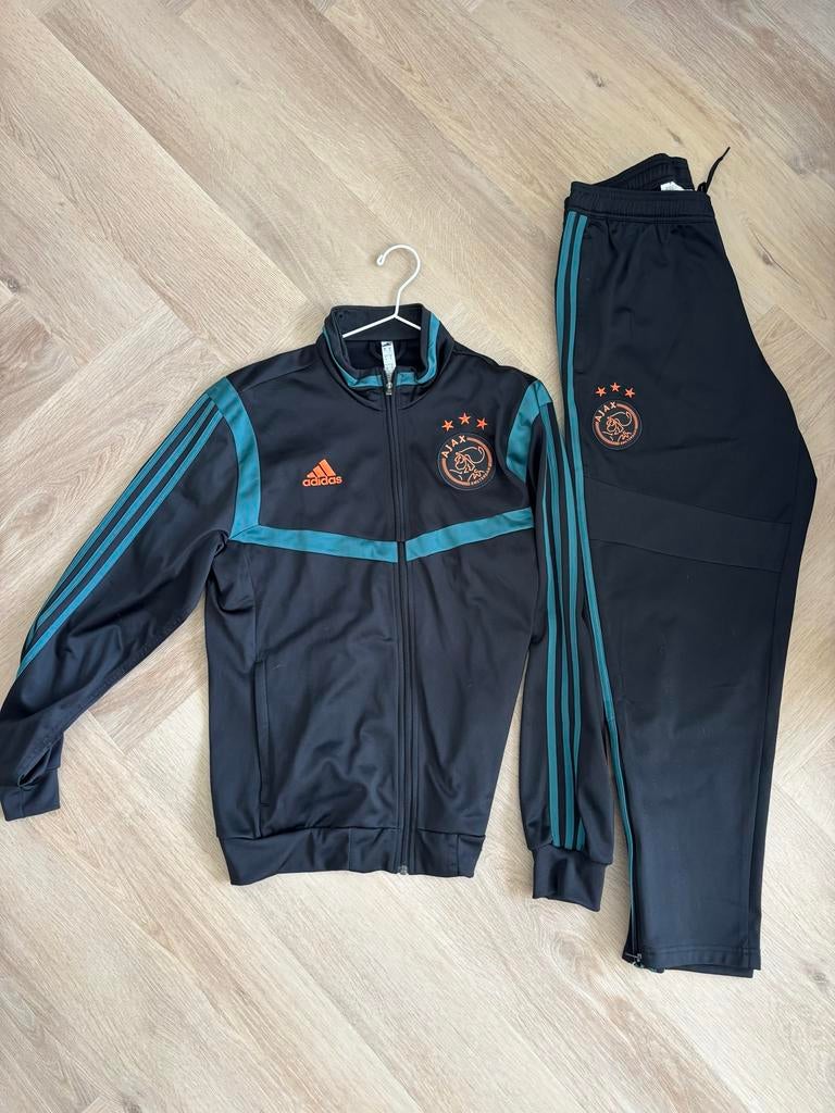 Adidas Ajax Trainingspak Uit 2019-2020 Maat M, Maat 48/50 (M), Zwart, Ophalen of Verzenden, Zo goed als nieuw
