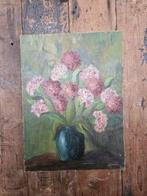 oud bloemenschilderij ``WOONWINKEL RUSTIEK``, Ophalen of Verzenden