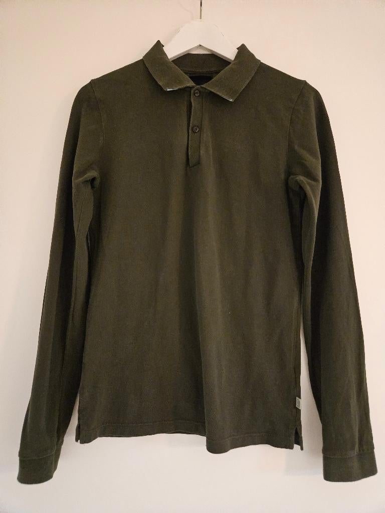 Scotch & Soda shirt lange mouw groen maat 16 (176), Ophalen of Verzenden, Zo goed als nieuw, Shirt of Longsleeve, Scotch & Soda