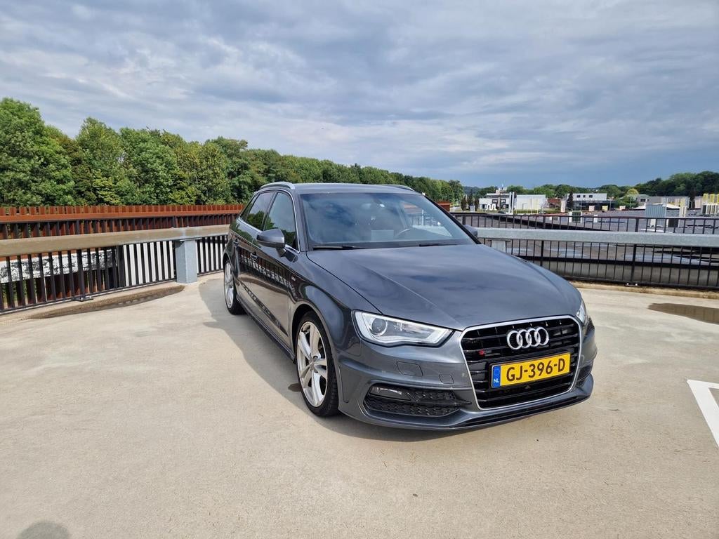 Audi A3 3x S-Line | 1.4 TFSI | 150 PK | Zeer goede staat |, Auto's, Audi, Zwart, Leder en Stof, Origineel Nederlands, 1395 cc
