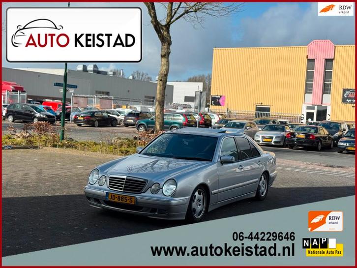 Mercedes-Benz E-klasse 240 AVANTGARDE SCHUIFDAK/XENON/LEDER!, Auto's, Mercedes-Benz, Bedrijf, Te koop, E-Klasse, ABS, Centrale vergrendeling
