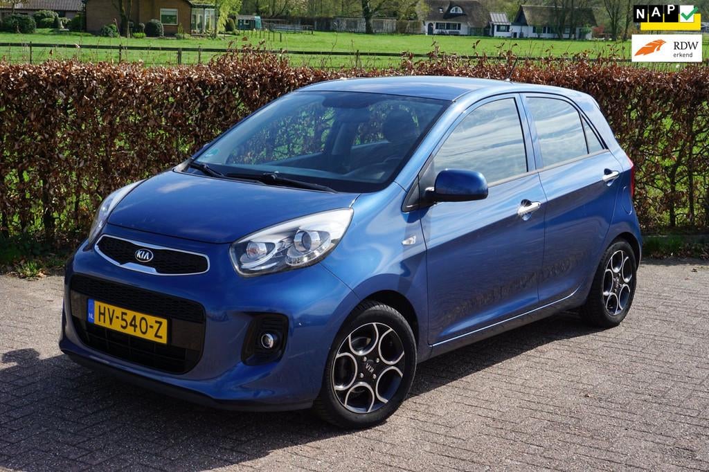 Kia Picanto 1.0 CVVT DynamicLine|Dealeronderhouden|Clima|, Auto's, Kia, Bedrijf, Te koop, Picanto, ABS, Airbags, Airconditioning