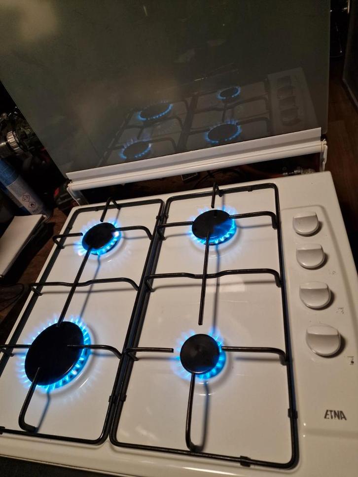 Gaskookplaat ETNA op Butaan Propaan Gasfles, Witgoed en Apparatuur, Kookplaten, Zo goed als nieuw, Vrijstaand, Gas, 4 kookzones