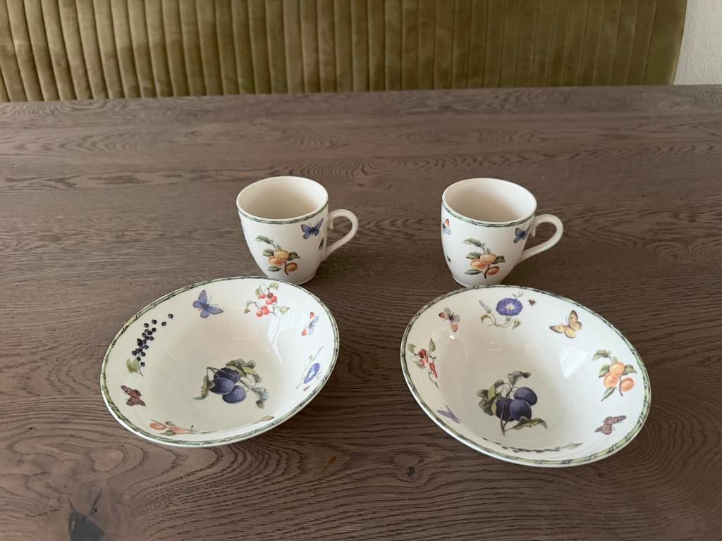 Janneke Brinkman Fruit&Flowers set, Overige typen, Ophalen of Verzenden, Zo goed als nieuw, Overige stijlen