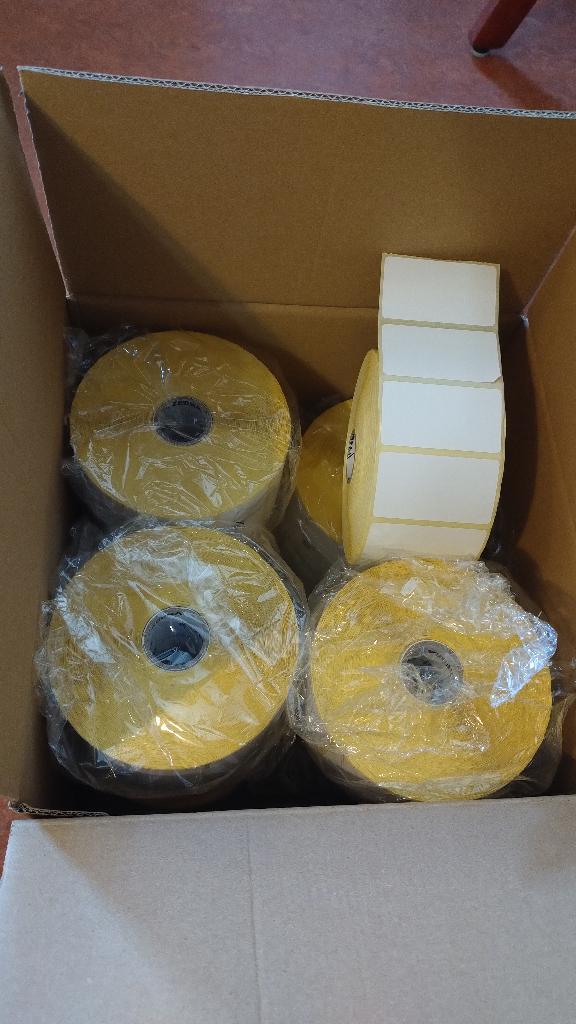 Etiket rollen voor ZD410, Computers en Software, Labelprinters, Ophalen, Nieuw, Etiket, Zebra